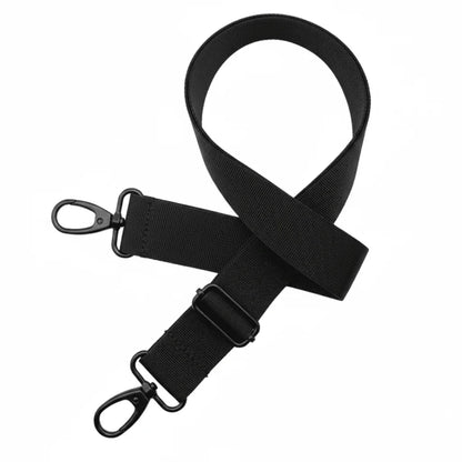 Adjustable black gym bag strap with metal clips, accessory for GlenNest Magnetic Gym Bag